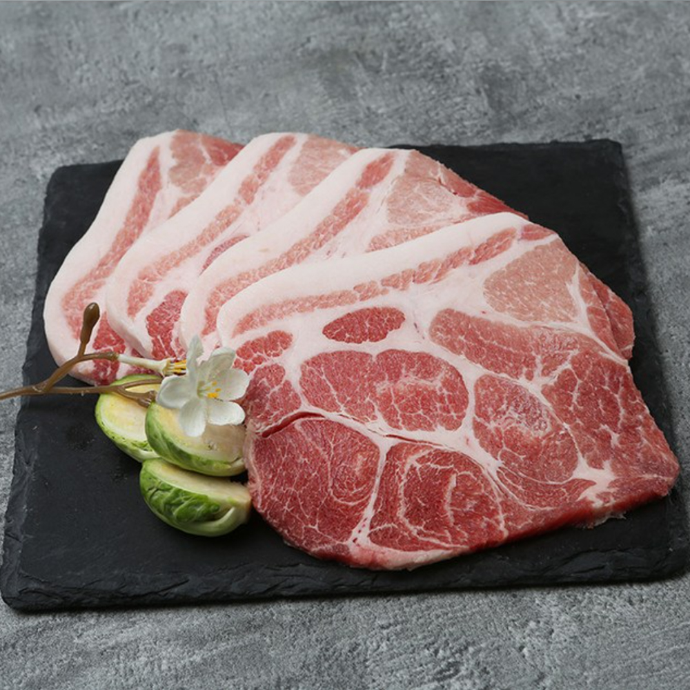 총920g 안심밥상 미국산 목전지 230g x 4팩 왕목살 N맴버십은무배 - 상세 이미지 3