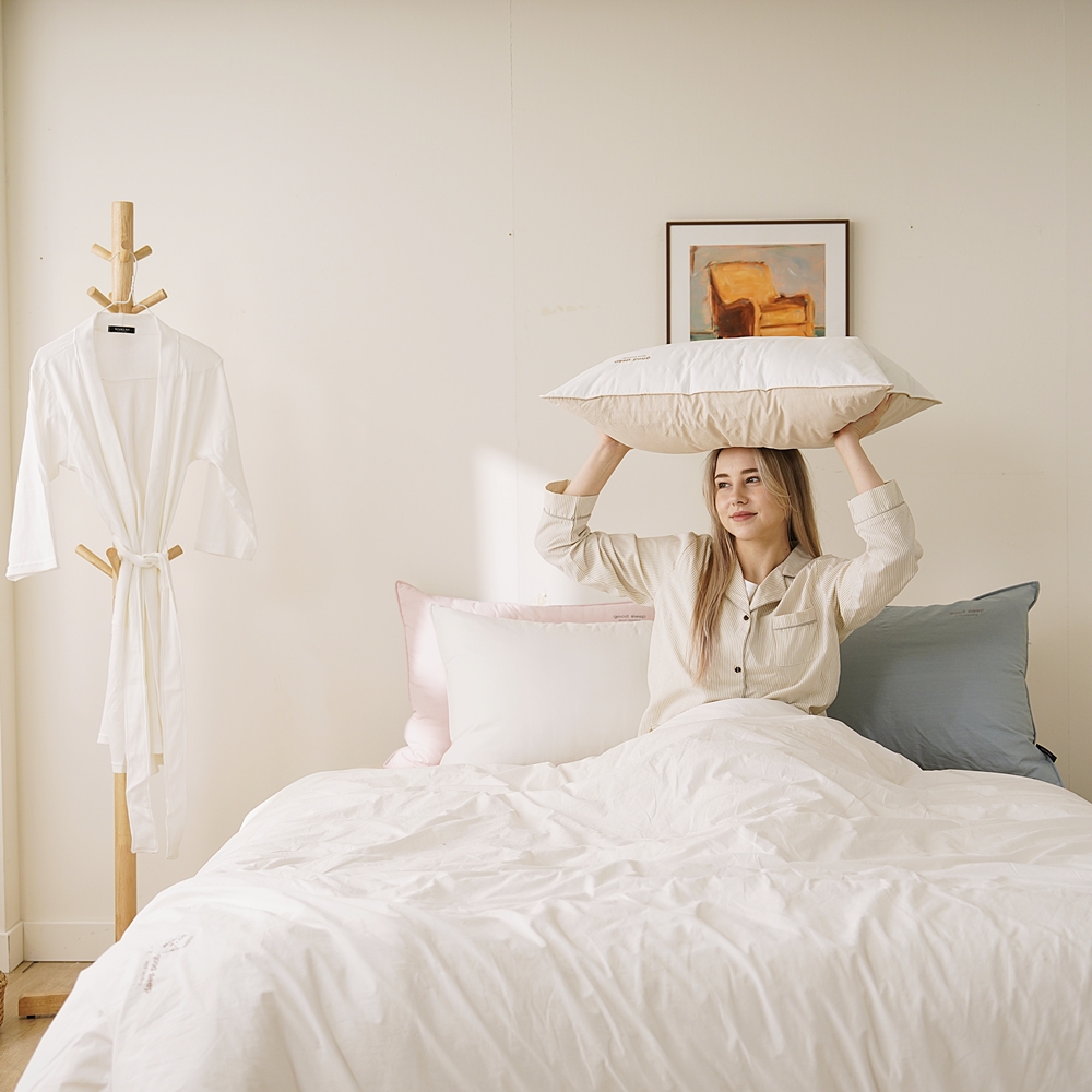 나라데코 호주산 양모이불 신혼 코튼 호텔 차렵이불 SS