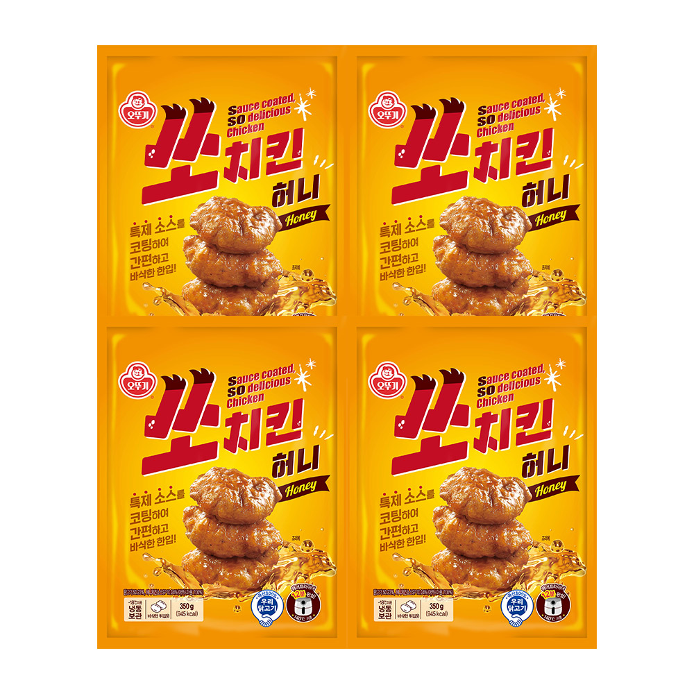 오뚜기 쏘치킨 허니 350g 4개 - 메인 이미지