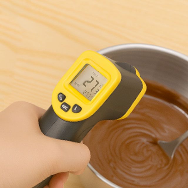 적외선 비접촉식 온도계 온도 방사율조정 열측정기