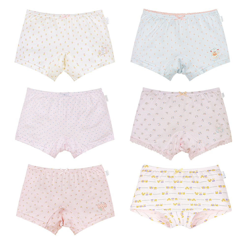 삐삐롱 25FW 사계절 무형광 아동 여아 드로즈 사각팬티