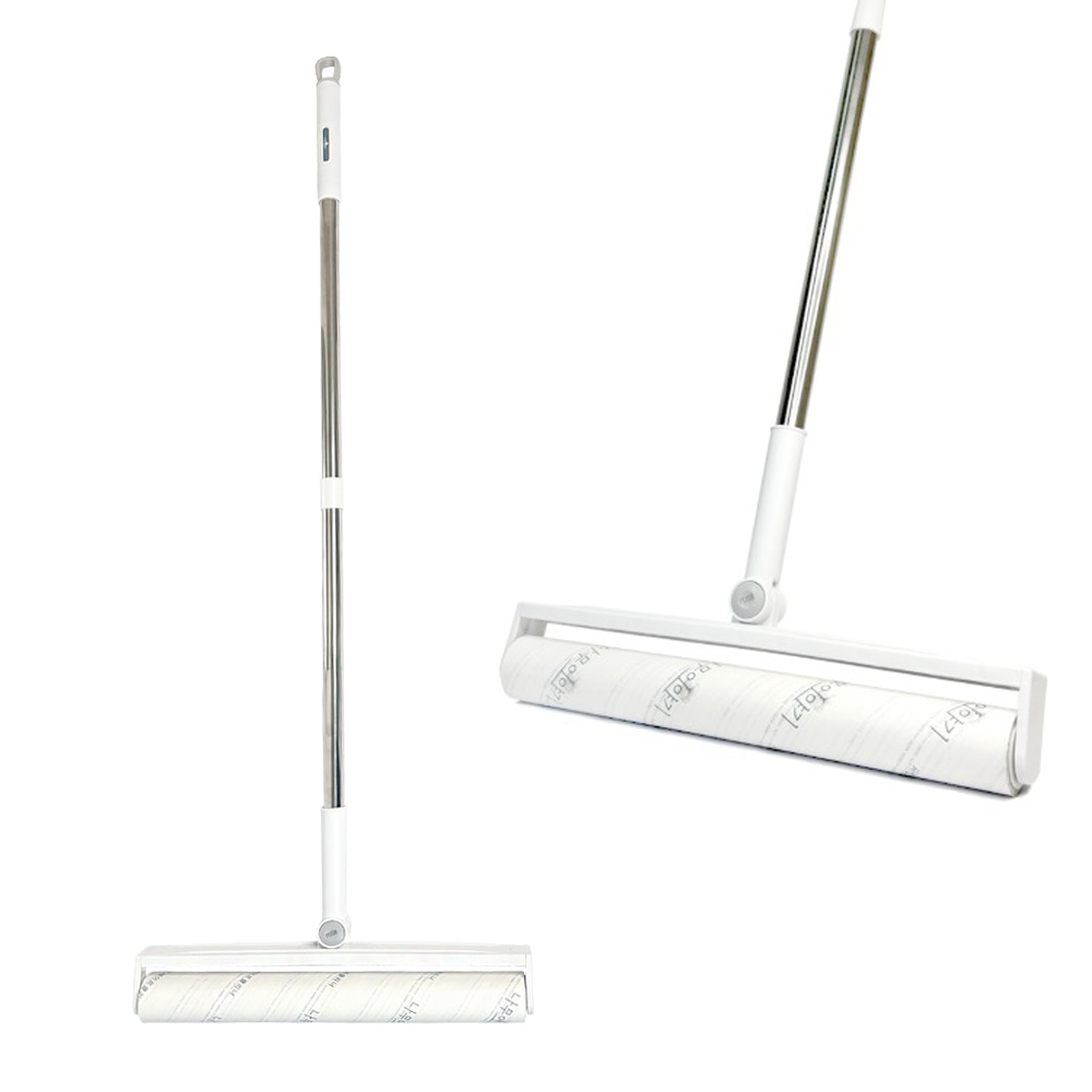 와이드 테이프클리너 먼지 돌돌이 밀대 (38cm)