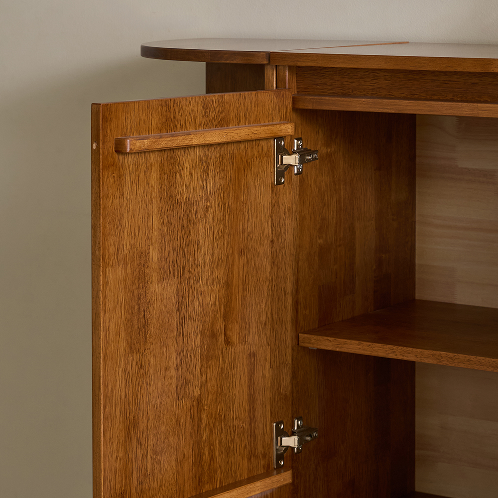 엘브 원목 다용도 안방 거실 수납장 800