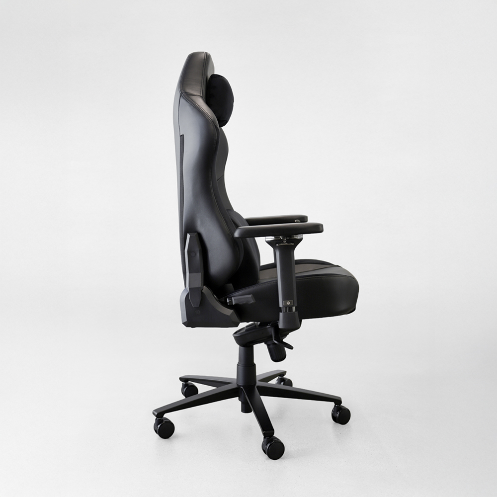 루나랩 컴퓨터 게이밍 의자 모델 001 올블랙 L - 상세 이미지 5