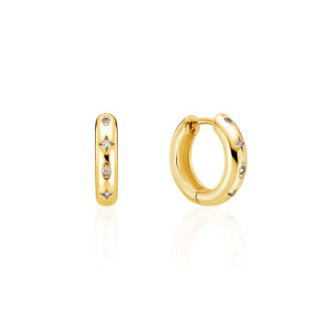 [바이이에르] Star stone one touch earrings (Gold) BH7E40712YBXXX 이미지 7