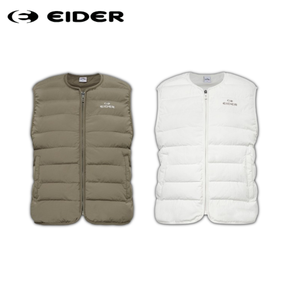 아이더 여성 U넥 경량 패딩 베스트  패딩조끼