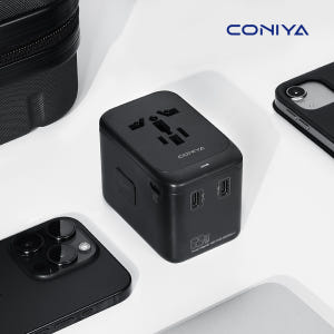 코니야 해외 여행용 멀티어댑터 PD65W GaN 고속충전 C타입 어댑터 ... 실사용 후기 | 효과 있을까? - 상품 이미지 2