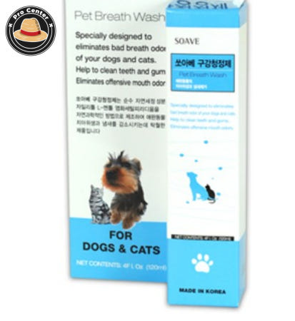 ProcenterOEM 프로센터 쏘아베 구강청정제 120ml 강아지뿌리는구강청결제 강아지양치스프레이 입냄새스프레이