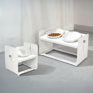 펫코본 강아지 고양이 밥그릇 높이조절 각도조절 철제 프레임 도자기 2구 솔직 후기 | 실제 사용자 리뷰 총정리 - 상품 이미지 3