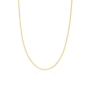 [바이이에르] [925 silver] Flat s chain necklace (Gold) BH7N40711Y9420 - 상세 이미지 2