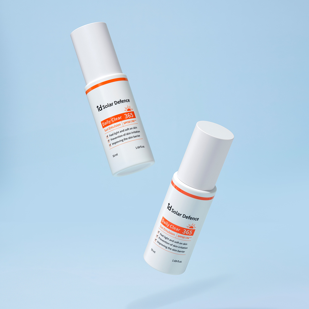 아이디피부과 선크림 솔라디펜스 데일리 클리어 365 선 에멀젼 50ml 이미지 4