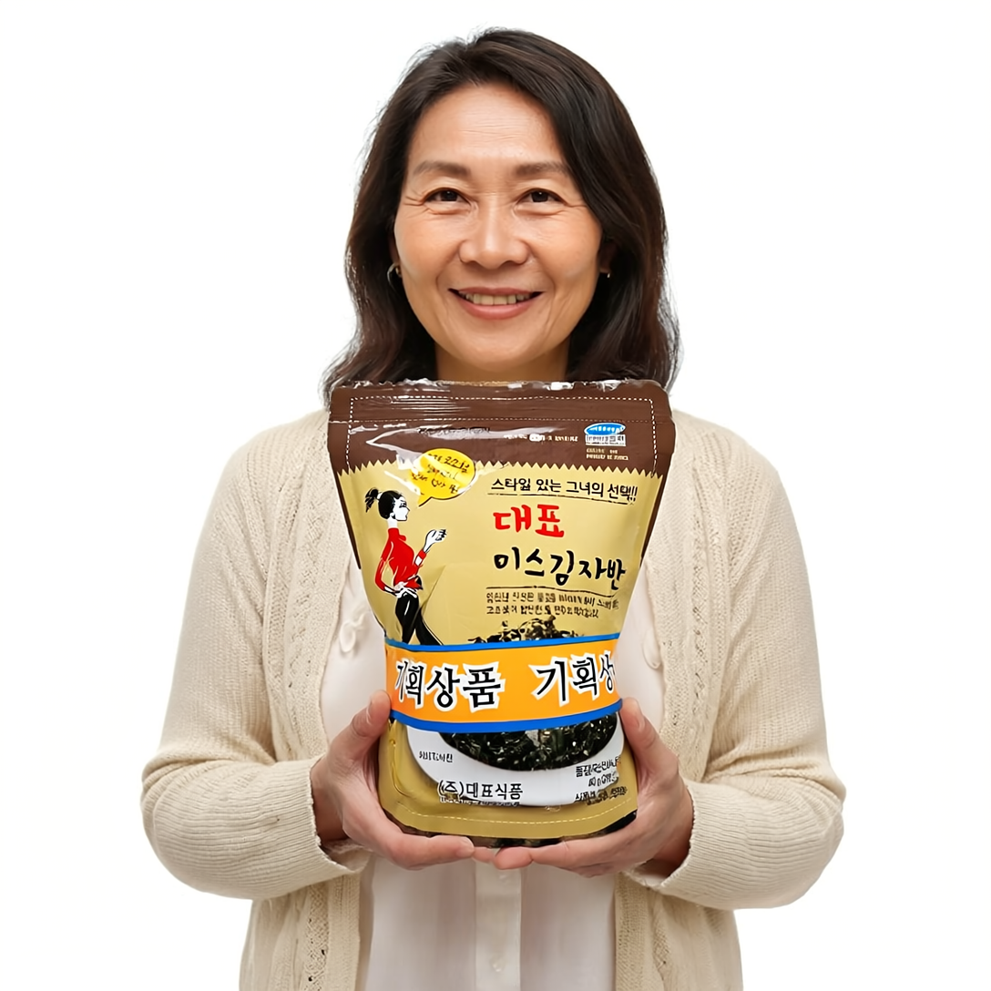 대표식품 미스김 파래자반볶음 소포장 돌자반 가정용 식당식자재 도매가 40g, 20개 - 상세 이미지 5