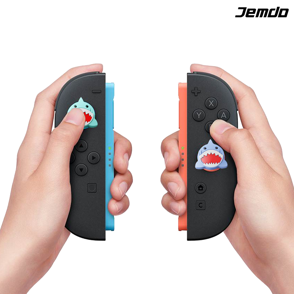 닌텐도 스위치2 조이콘 스틱커버 JEMDO 죠스 4P세트 프로콘2 호환 - 상세 이미지 2