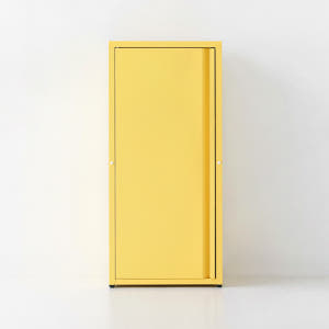 도미닉 캐비넷 1문 수납장 40x35x87, 3단, 옐로우 2844.20... 솔직 후기 | 실제 배치 사진 포함 - 상품 이미지 1
