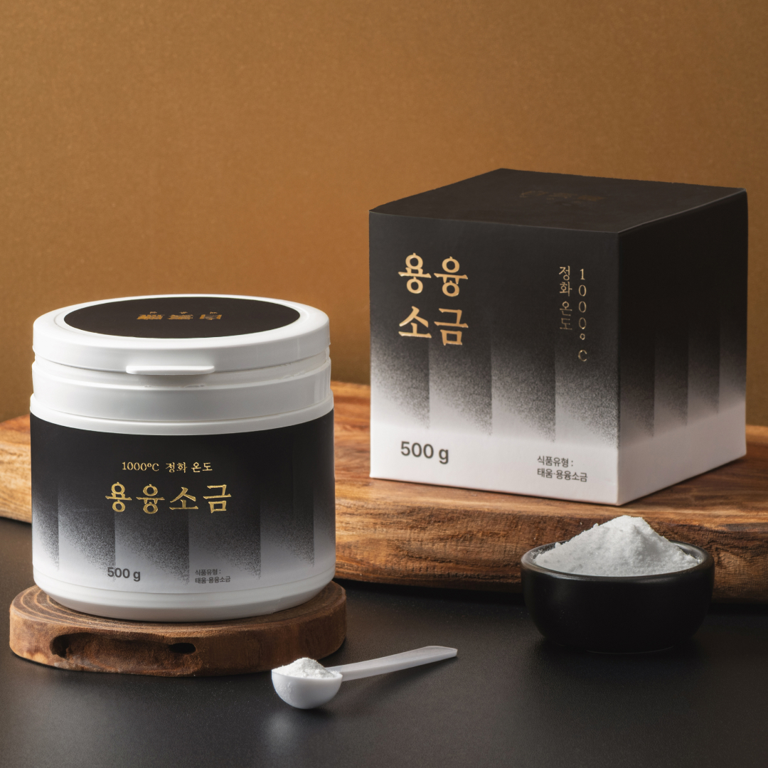 백운염 국내산 프리미엄 용융소금 500g, 1개 - 메인 이미지