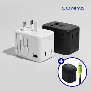 코니야 해외 여행용 멀티어댑터 PD65W GaN 고속충전 C타입 어댑터 ... 실사용 후기 | 효과 있을까? - 상품 이미지 1