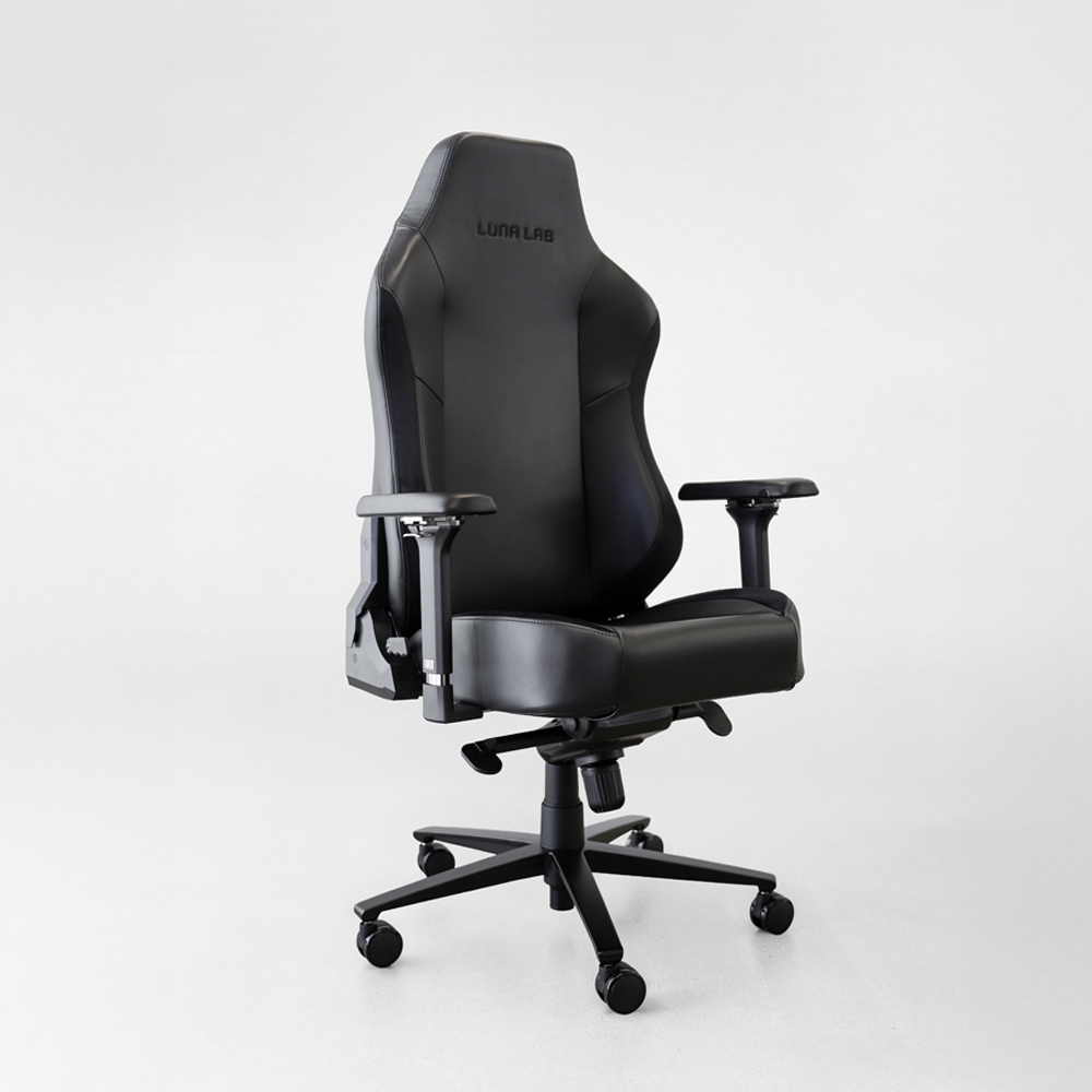 루나랩 컴퓨터 게이밍 의자 모델 001 올블랙 L - 상세 이미지 3
