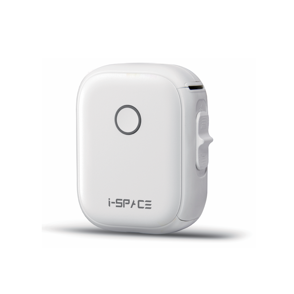 [라벨지+보관케이스]iSPACE-LP25 휴대용 모바일 무선프린터 라벨프린터 블루투스 모바일연동 네임텍