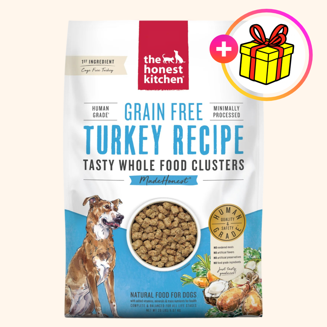 디어니스트키친 클러스터 사료 그레인프리 터키 2.26kg 제품 이미지