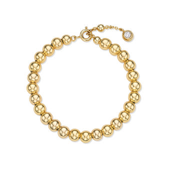 [바이이에르] Ball bead bracelet 6mm (Gold) BH7B53734YB175 - 상세 이미지 2