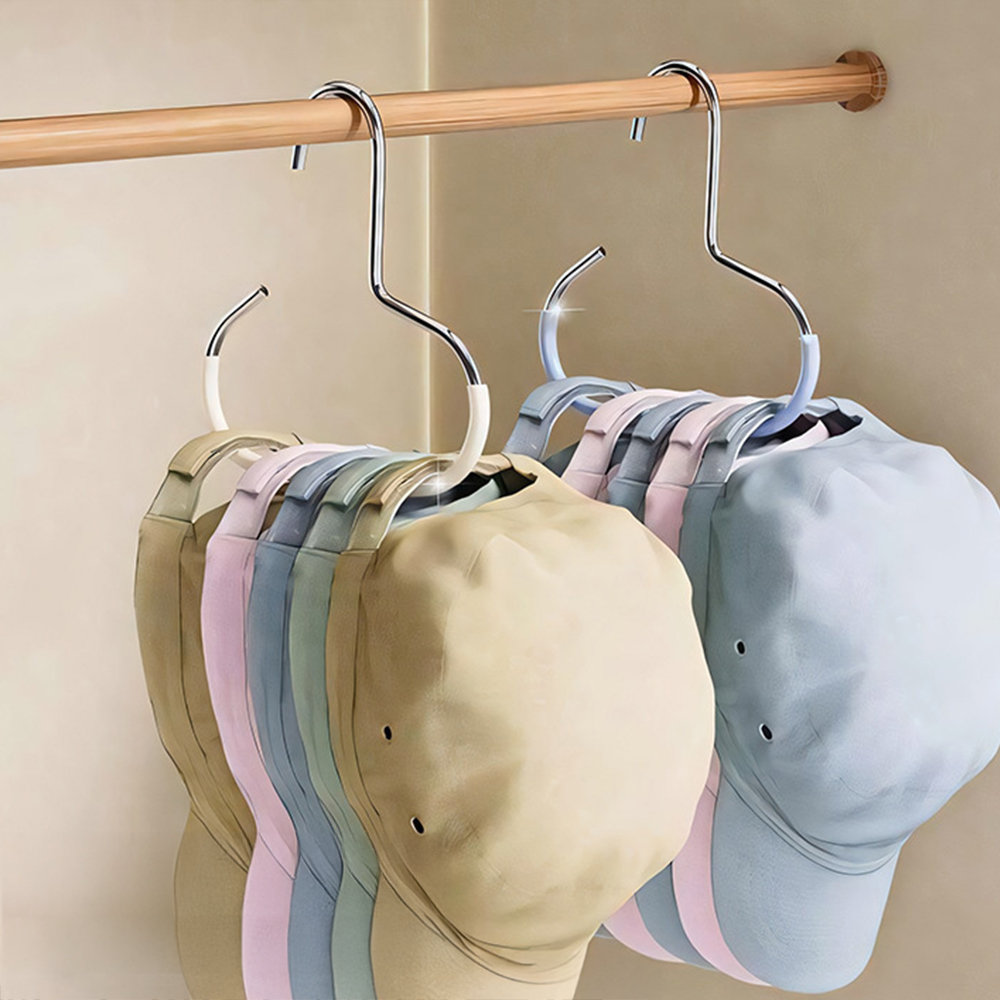 [단독] 논슬립 모자걸이 2개입 옷장 모자 넥타이 벨트 가방 걸이 옷걸이 제품 이미지