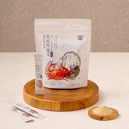 [공구] 요리의 정수 해물맛/한우맛/훈연멸치맛 분말 육수 3팩, 6팩