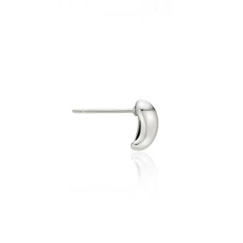 [바이이에르] [925 silver] Coffee bean earrings (Silver) BH7E4A730W9XXX - 상세 이미지 3
