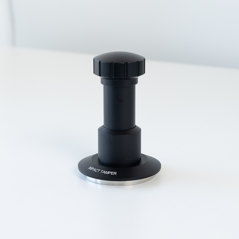 블랙 임팩트 템퍼 58.35mm 가변압 정압 스프링 푸쉬 커피 탬퍼 탬핑 브레빌