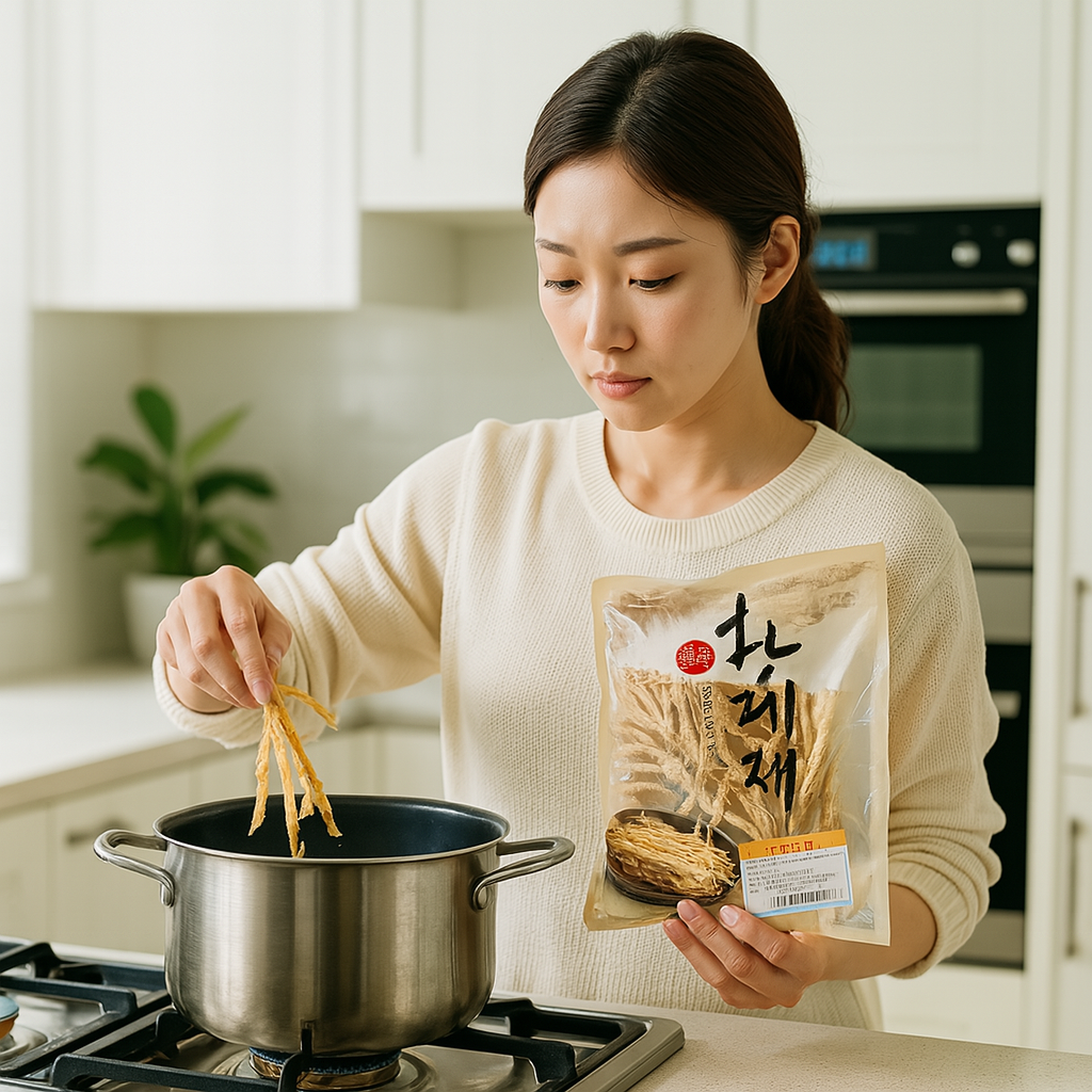 명식품본사 황태채 특대포장 특 AAA품 볶음 조림 간식 식당식자재 도매가 1kg, 1개 - 상세 이미지 3