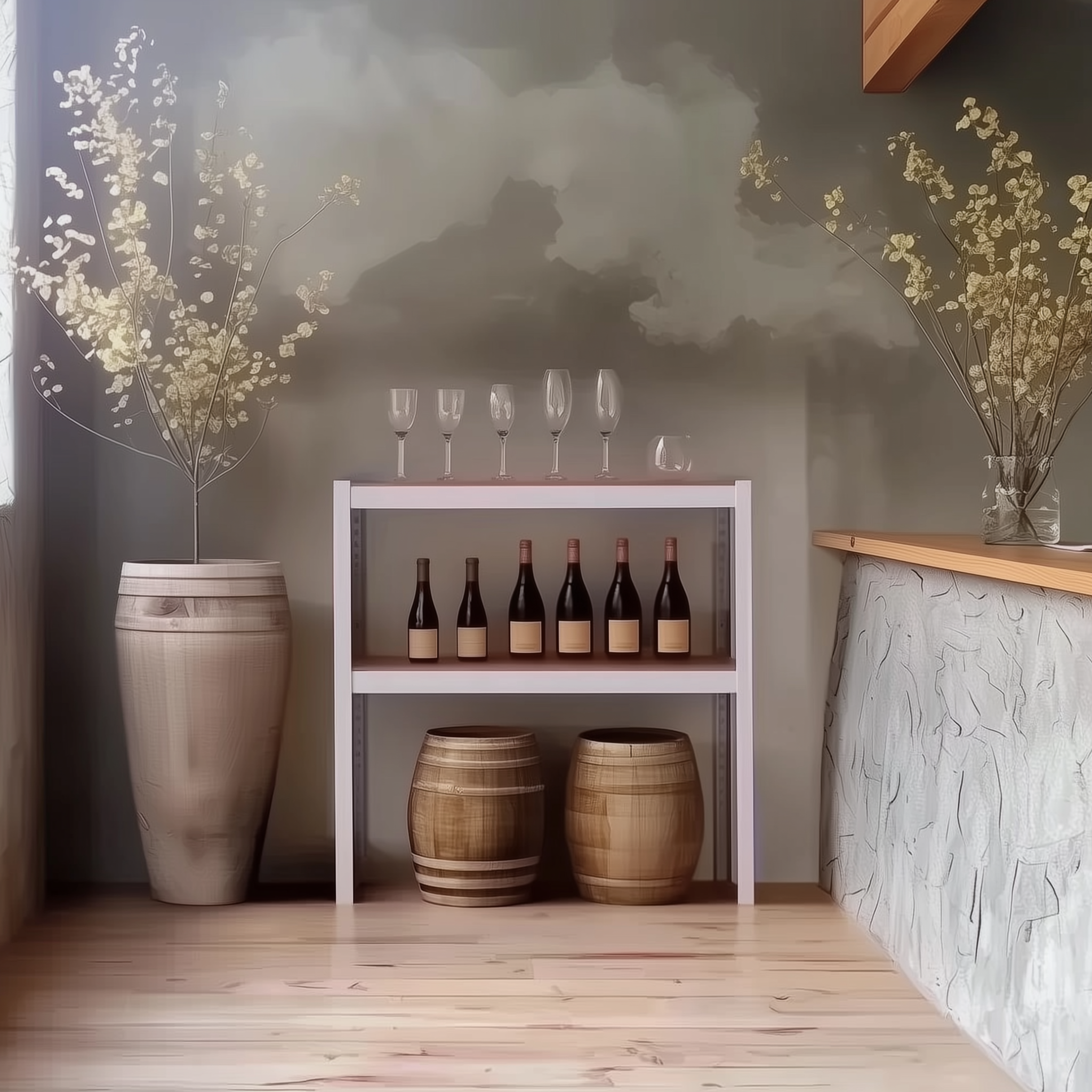 코스트코선반 철제선반 12T합판 스피드랙 조립식 앵글 선반 베란다 3003006002단