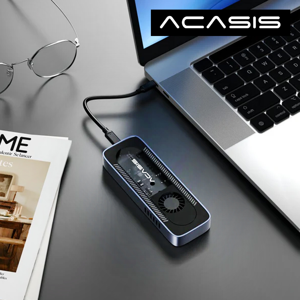 아카시스 EC-6608Air 외장SSD 1TB M.2 NVMe SSD 케이스 인클로저 외장하드 - 상세 이미지 5