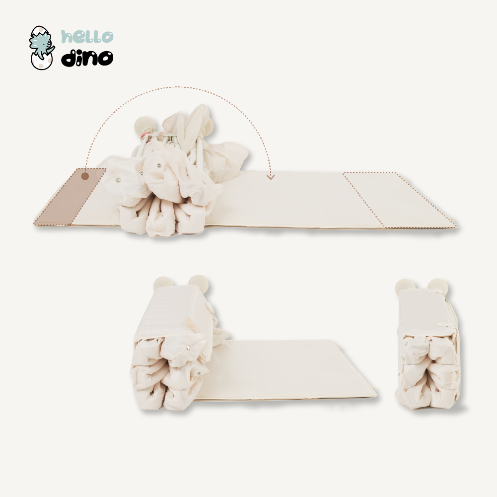 헬로디노 원터치 유아침대 트래블 Ver 전용 패키지 접이식 여행 휴대용 아기침대 상세 이미지 6