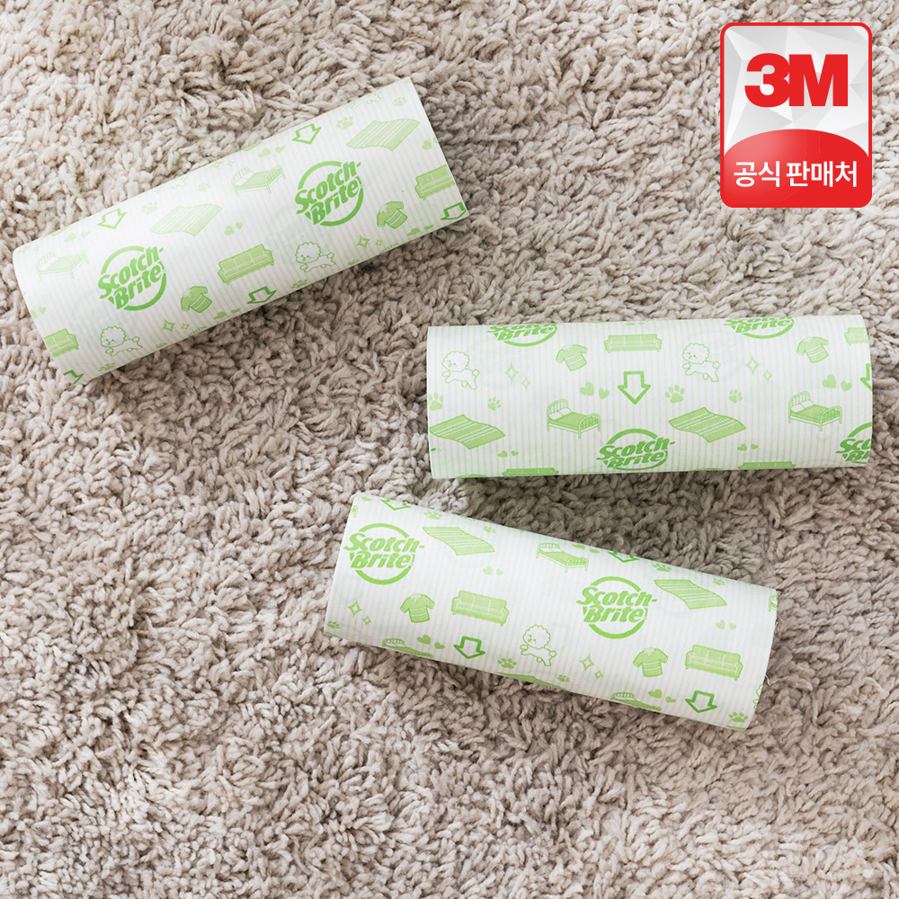 3M 스카치브라이트 대형 테이프클리너 리필 2+1입 제품 이미지