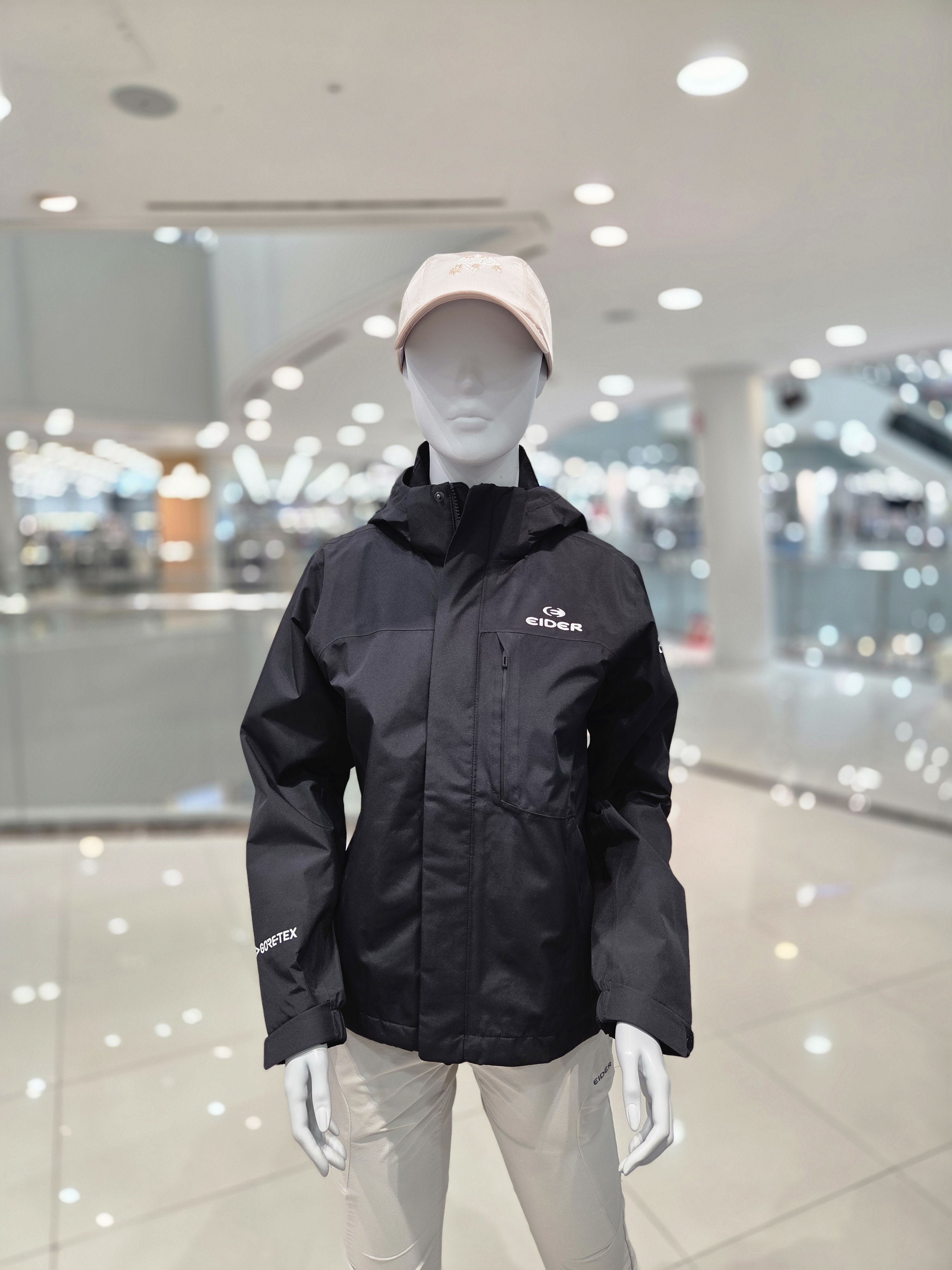 아이더 여성 고어텍스 방수 방풍 바람막이 자켓 헤리티지 2L WU24732