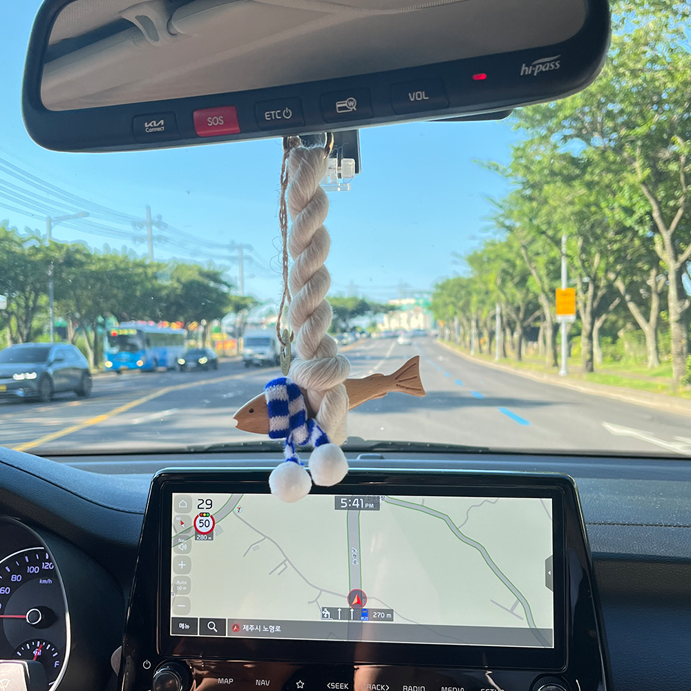 [선물 포장]도어벨 현관 종 액막이 명태 풍경 문종 현관문 자석