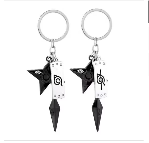 나루토 닌자 서클렛 수리검 키링 백참 키홀더 가방 열쇠 고리 악세사리 백꾸 가꾸 쓸데없는 친구 우정 선물 - 상세 이미지 5