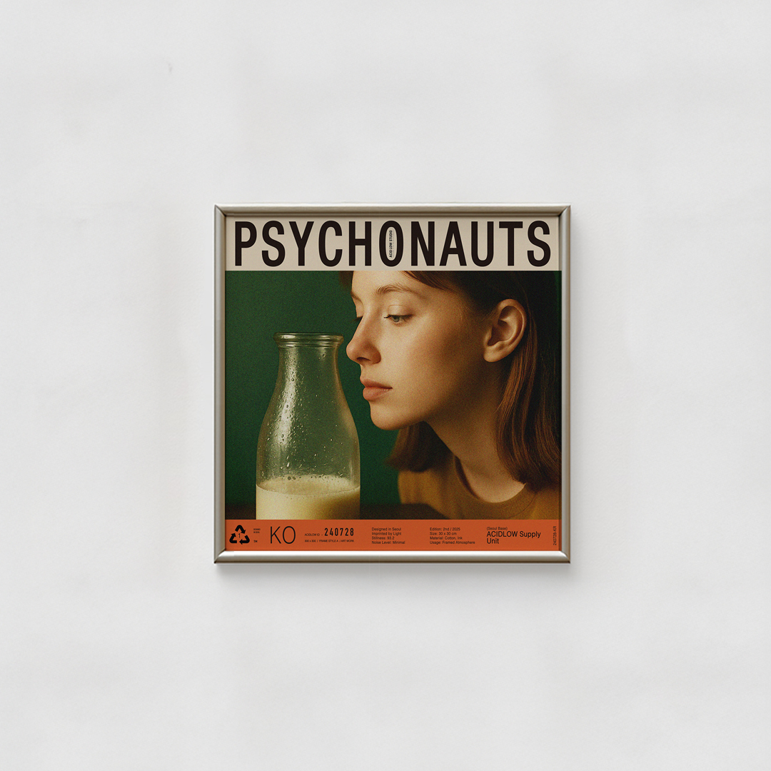 [30] 애시드로우 시크한무드 PSYCHONAUTS Spot [300x300mm Size] - 상품 이미지