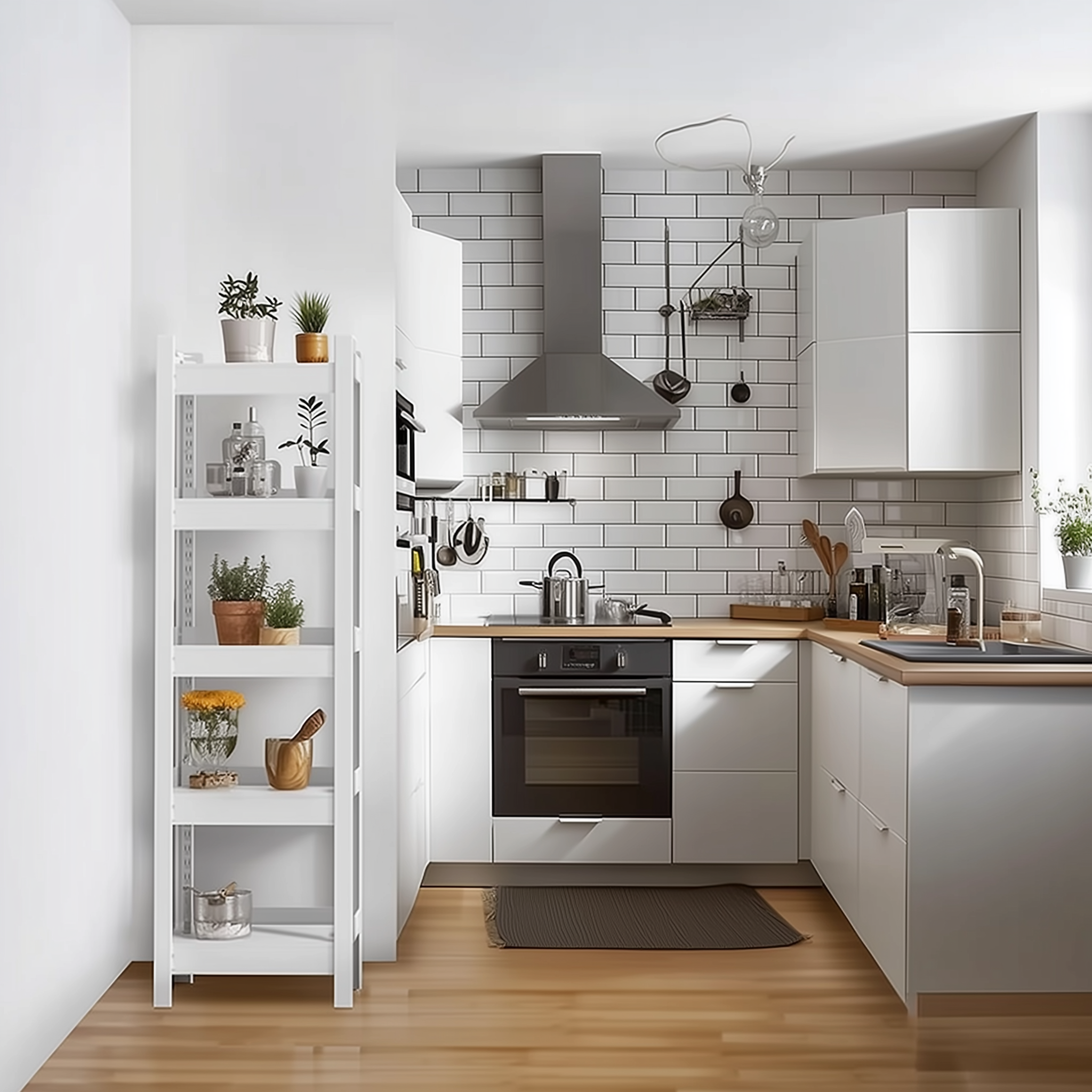 선반 수납선반 철제 무볼트 다용도 랙 미니 선반장 홈던트하우스 3003001200 5단