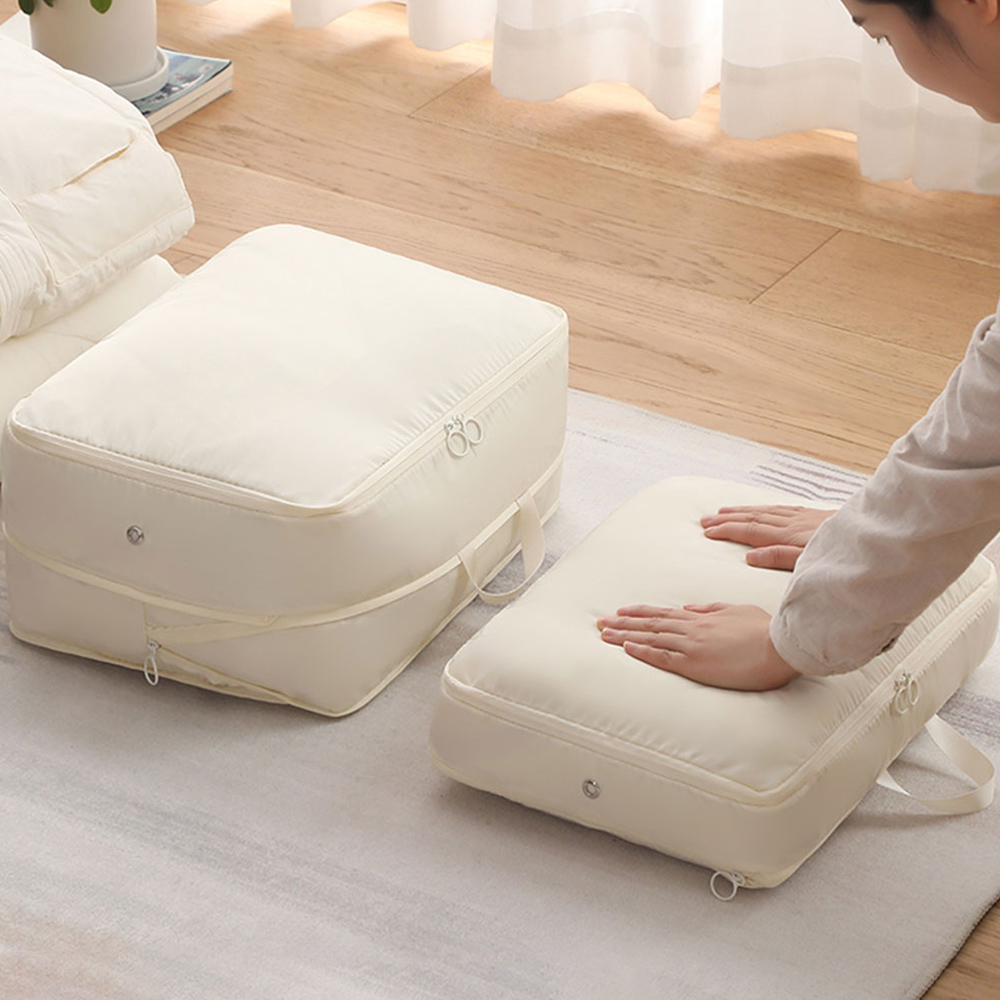 무타공마켓 이불압축파우치 옷 의류 패딩 겨울옷 여행용 압축팩 소형 제품 이미지