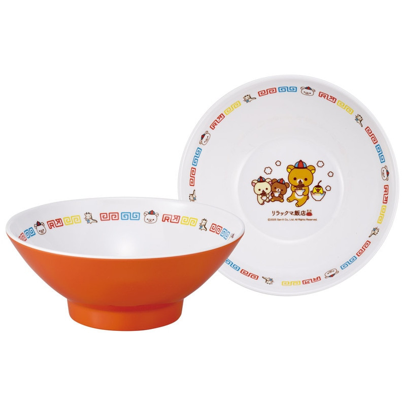 스케이터 리락쿠마 캐릭터 멜라민 라면 그릇 1200ml MCH8 - 하카타몰