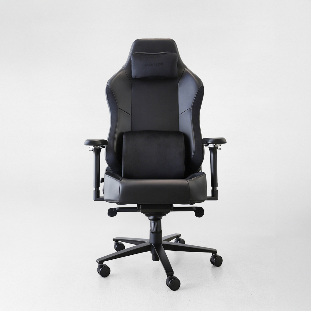 루나랩 컴퓨터 게이밍 의자 모델 001 올블랙 L - 상세 이미지 4