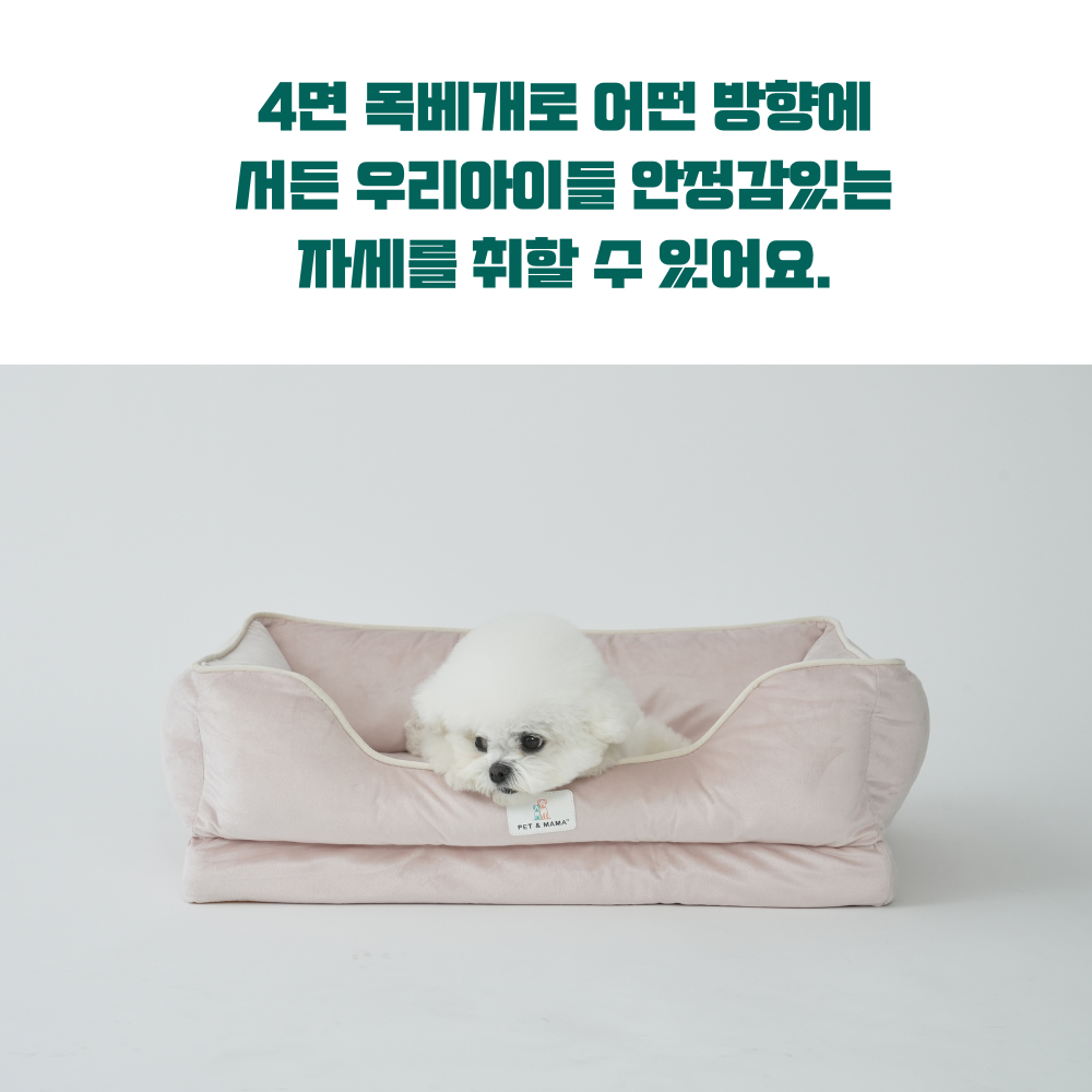 강아지 사각 방석 에그폼 관절 건강 마약방석 애견 쿠션 펫앤마마