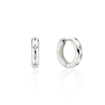 [바이이에르] Star stone one touch earrings (Silver) BH7E40712WBXXX 이미지 7