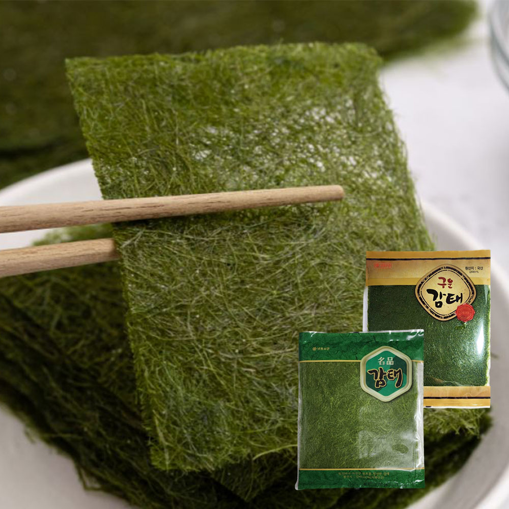 구운 조미 감태 1봉 향긋한 바다향 자연산 혼밥 집반찬