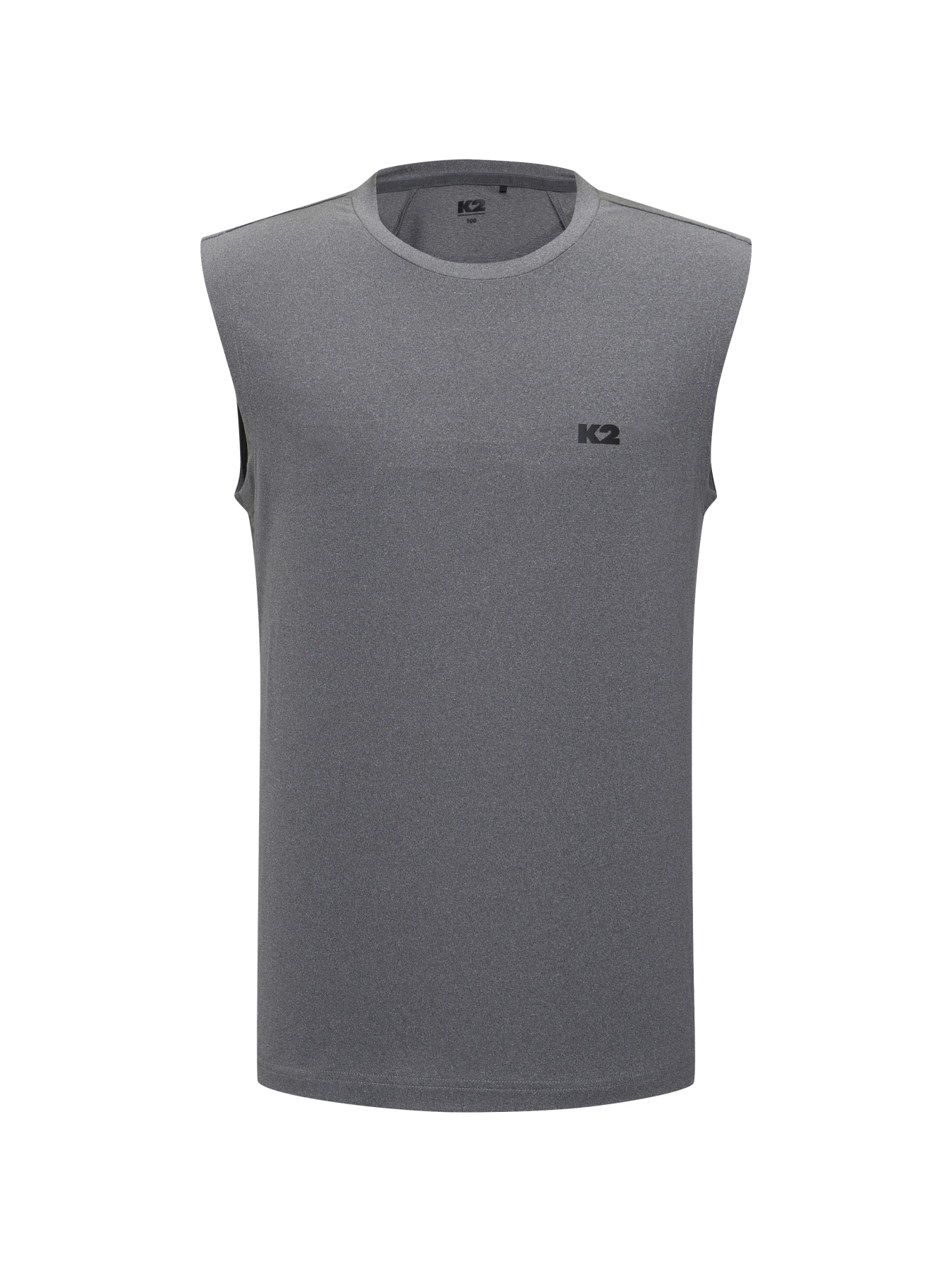 [본사직영] K2 남성 FLYHIKE 슬리브리스 Melange GREY KMM25240MH