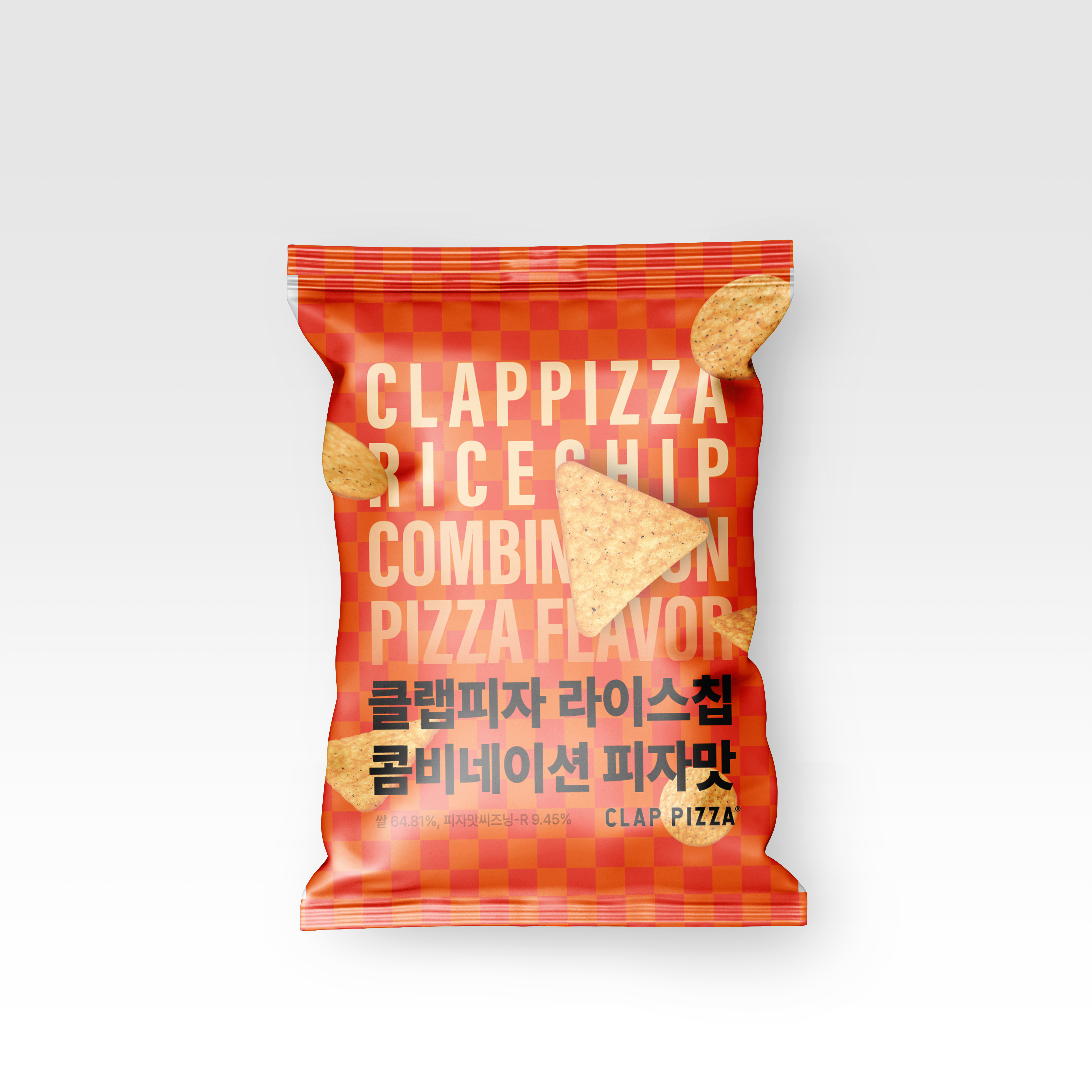 클랩피자 라이스칩 (콤비네이션피자맛) 30g 1박스 (30입) - 상품 이미지