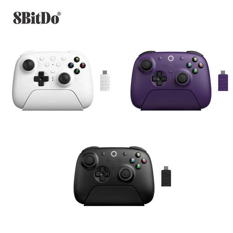 8BitDo II PC 게임 무선 게임패드 블루투스 게이밍 스팀 화이트 - 상세 이미지 2