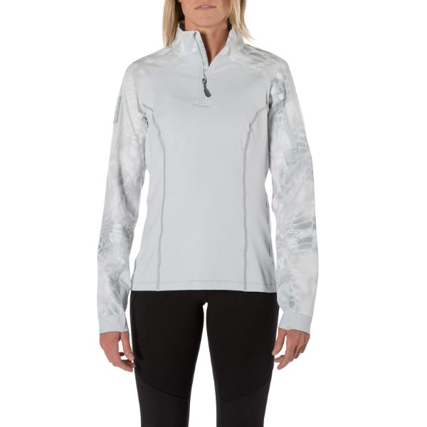 5.11 택티컬 여성용 라피드 하프 집업 (크립텍 예티) - WM Rapid Half Zip (Kryptek Yeti) - 상세 이미지 5