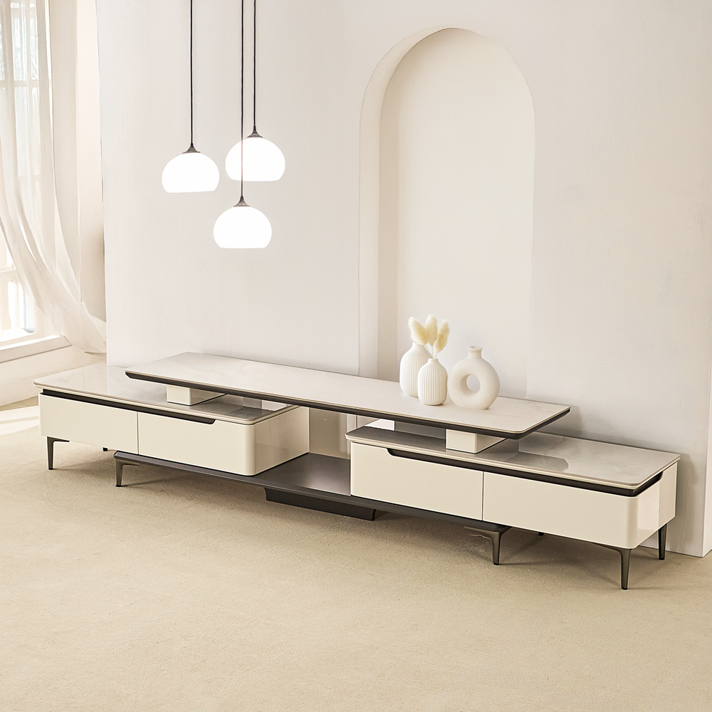 마르세온 세라믹 확장형 낮은 티비다이 tv다이서랍장 티비선반