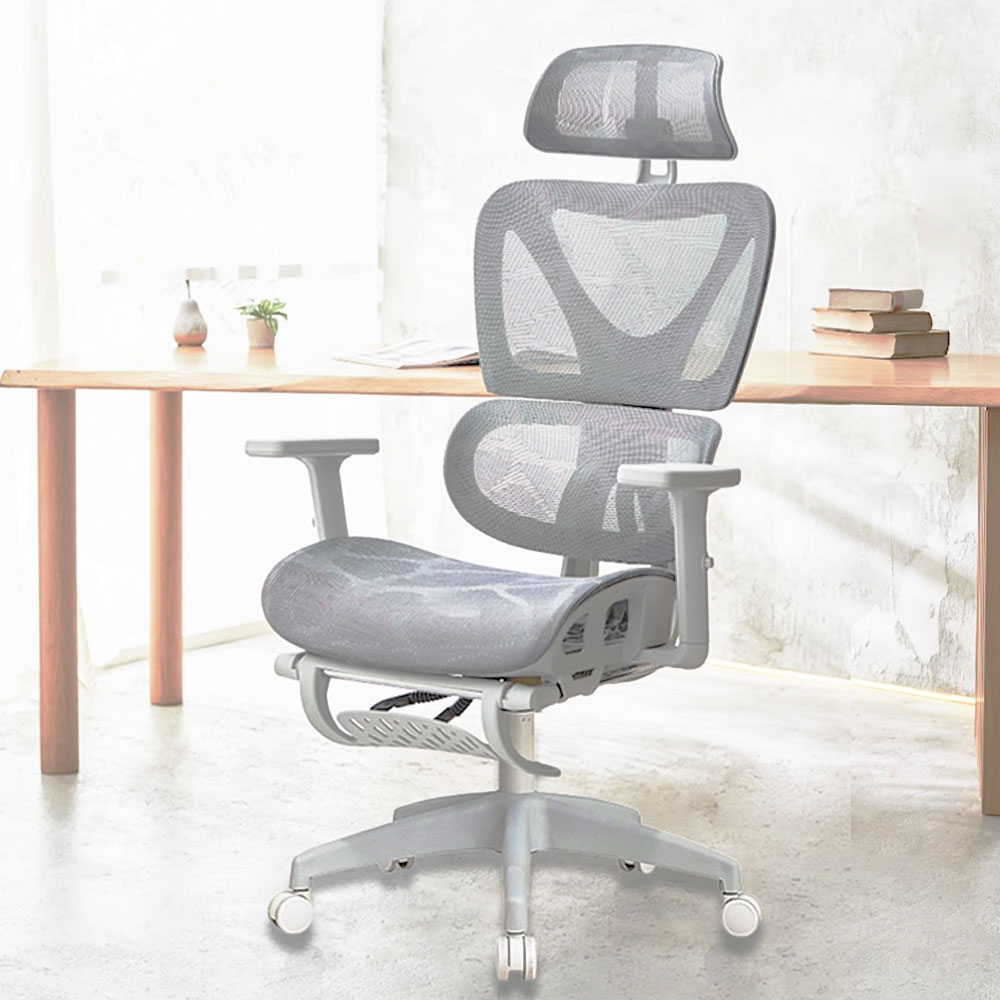 일루일루 에어 타이탄 풀 메쉬 사무용 컴퓨터 게이밍 인체공학 학생용 책상용 의자 통풍 좋은 디자인